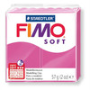 Пластика (в печке запекаемая масса) Fimo soft малиновый брус 56г