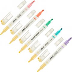 Маркер выделитель текста Attache Selection Bi-Pastel 1-5 мм 6 цв., 5 шт.