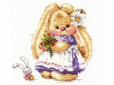 Зайка Ми. Земляника 13х13см 0-179
