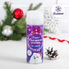 снег