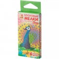 Карандаши восковые ZOO 6 цв. Луч
