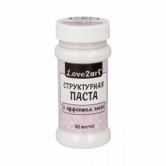 Структурная паста с эффектом снега SNP-90 90 мл Love2art
