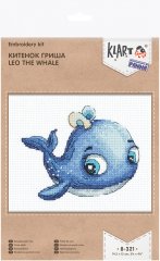 Китенок Гриша Klart набор для вышивания 8-321
