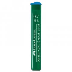 Стержень микрографический POLYMER, 0, 7мм, твердость НВ, (12 грифелей), 52170