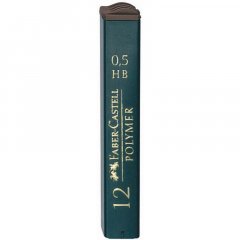 Стержень микрографический 0, 5 Faber-Castell POLYMER (12 грифелей), 521500