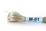 Мулине GAMMA М-01 серебро
