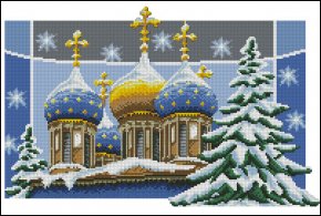 Рождественские купола 22.5х36