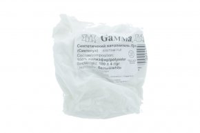 Синтепух GAMMA 100 г ± 4 г белый