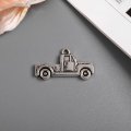 Подвеска Грузовичок серебро 1,4х2,6 см 3555445